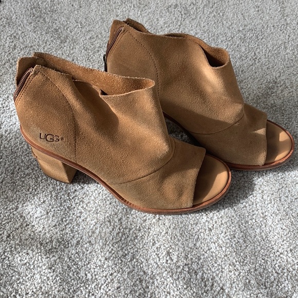 UGG Shoes - Size 8.5 ugg genuine suede booties - worn twice